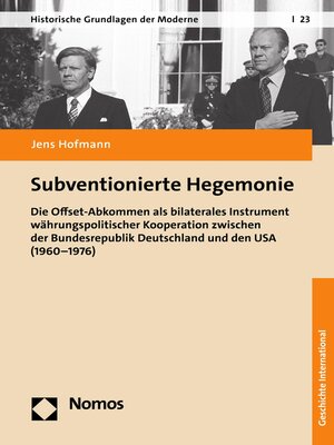 cover image of Subventionierte Hegemonie